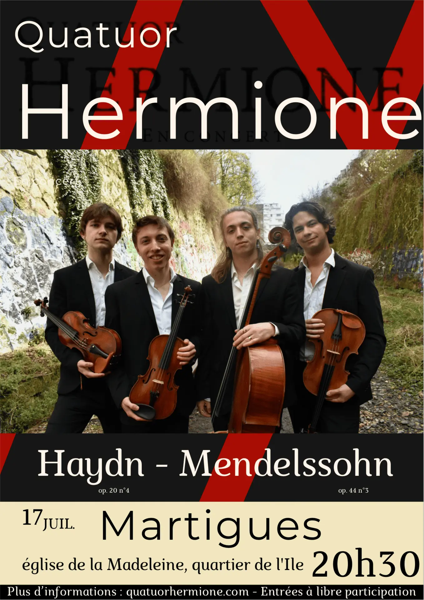 Concert Quatuor Hermione