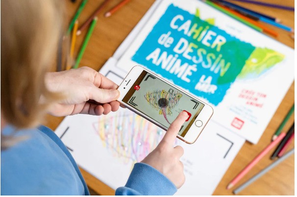 Atelier créatif : Anime tes coloriages marins avec BlinkBook