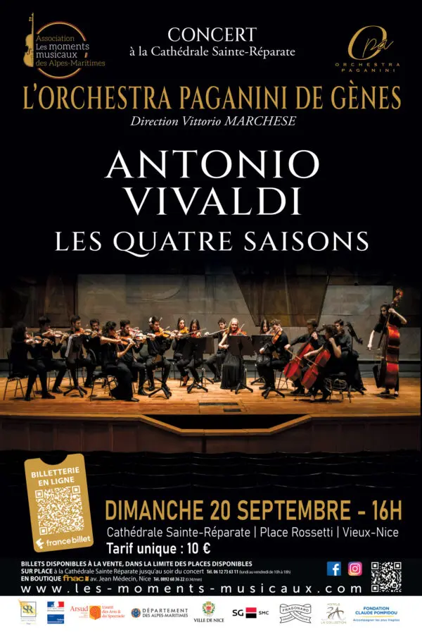 Antonio Vivaldi - Les Quatre Saisons - Orchestre Paganini de Gênes