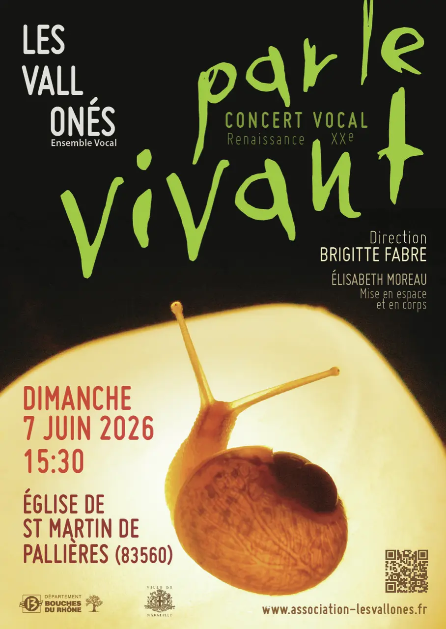 Concert : Ensemble les vallonés - Chorale polyphonique