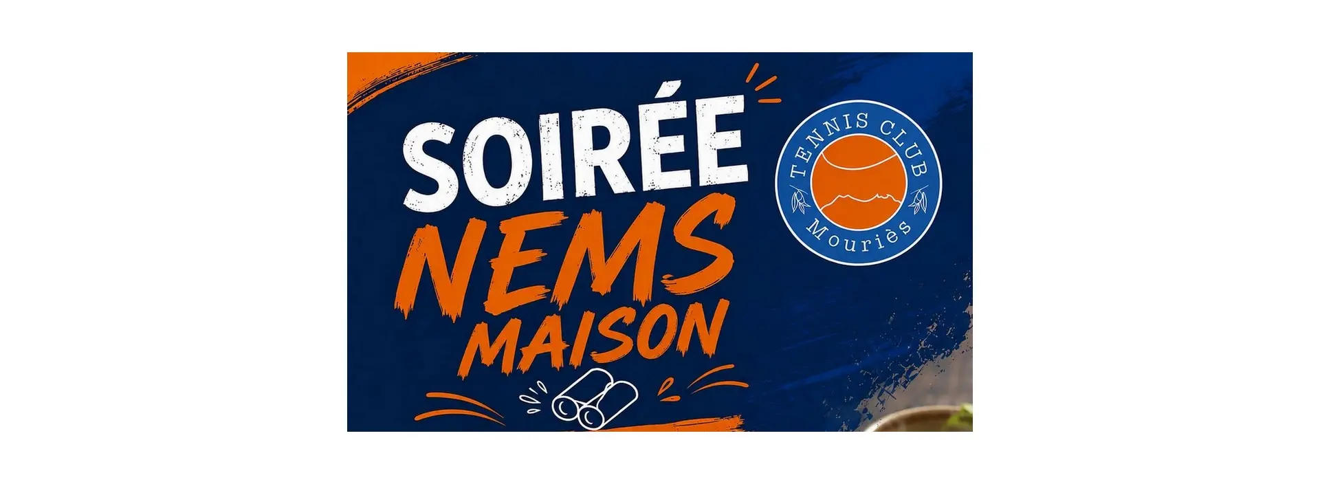 Soirée nems maison