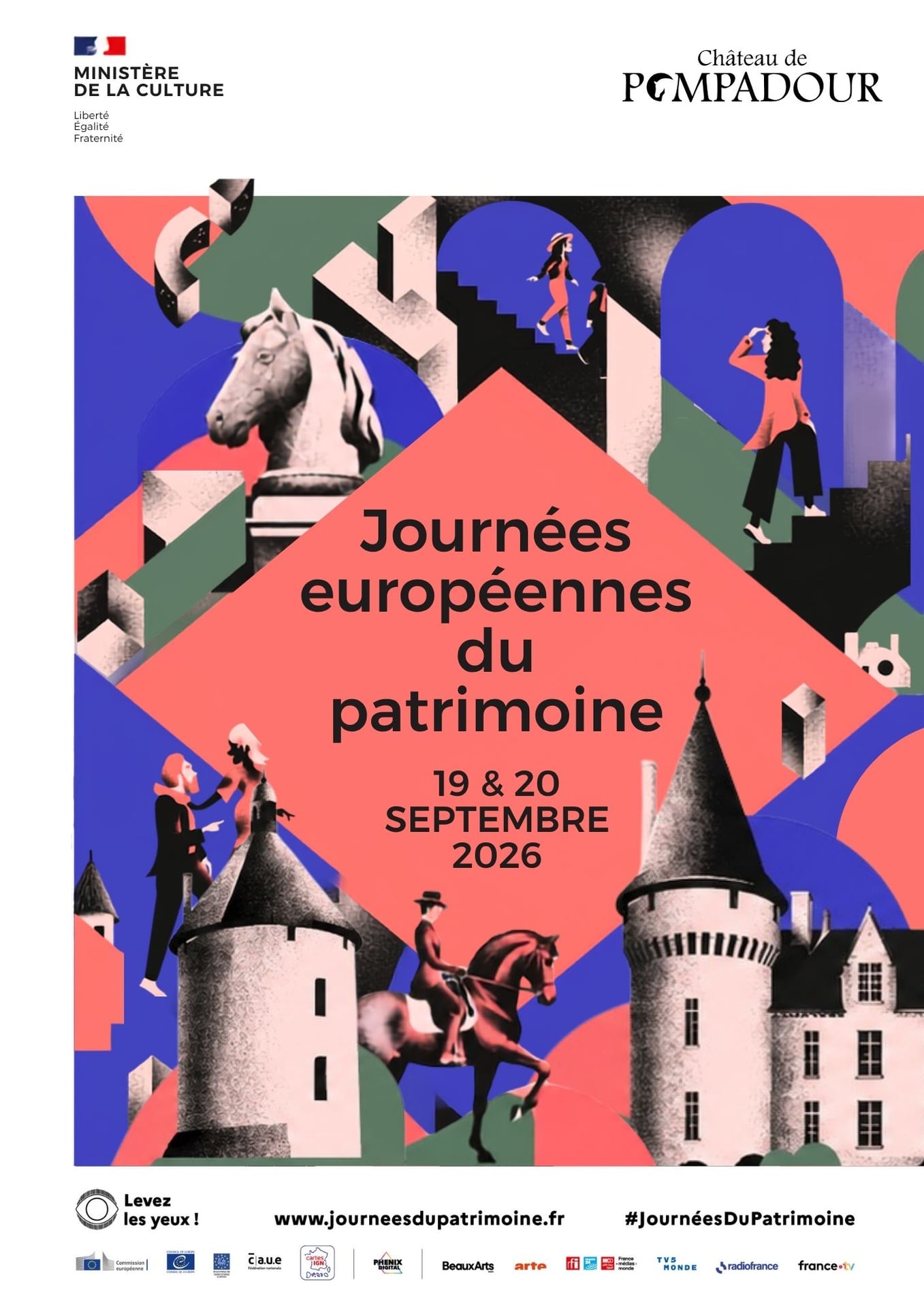 Journées du Patrimoine au château de Pompadour