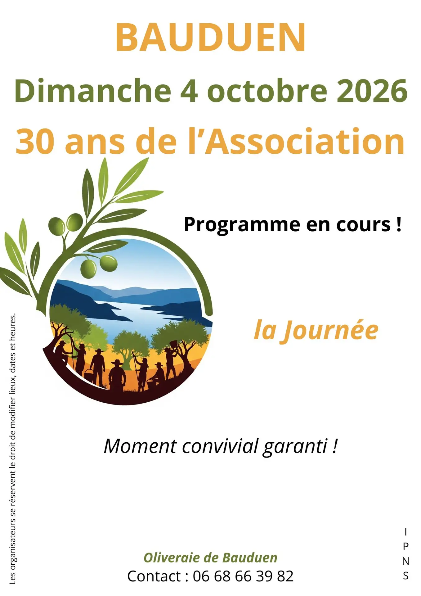 30 ans de l'oliveraie
