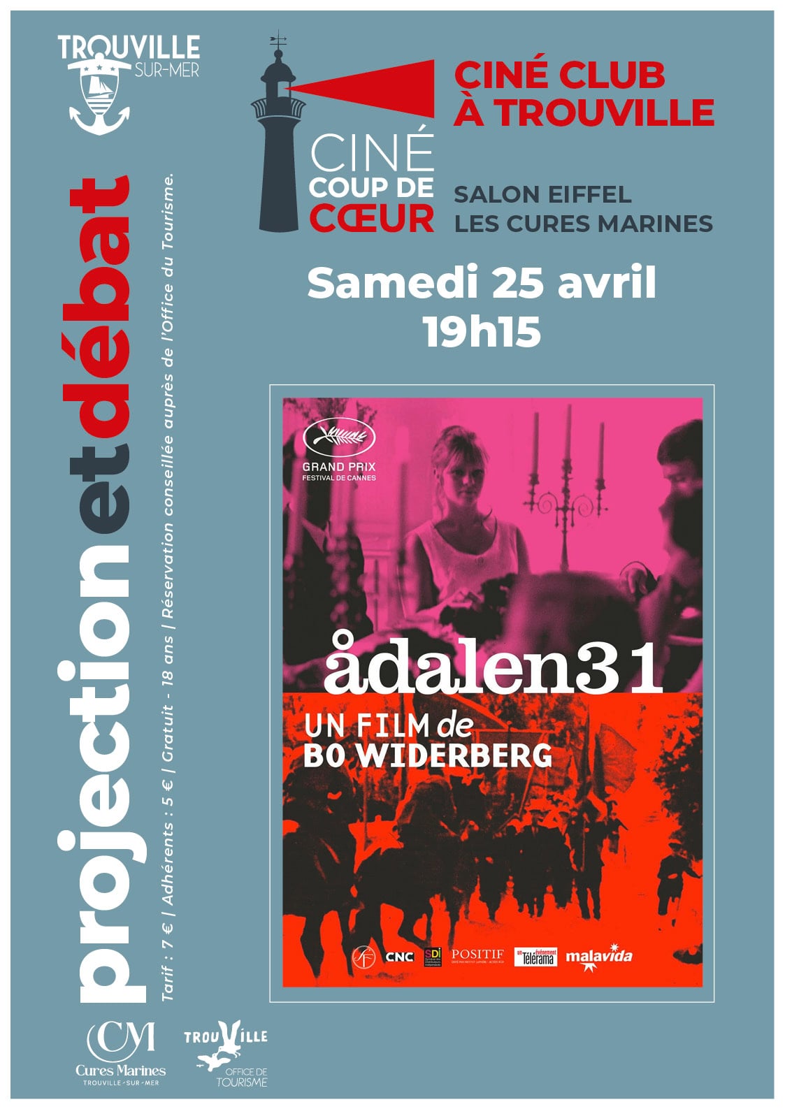 CINÉ COUP DE CŒUR – Film & débat : "ADALEN 31" de Bo Widerberg