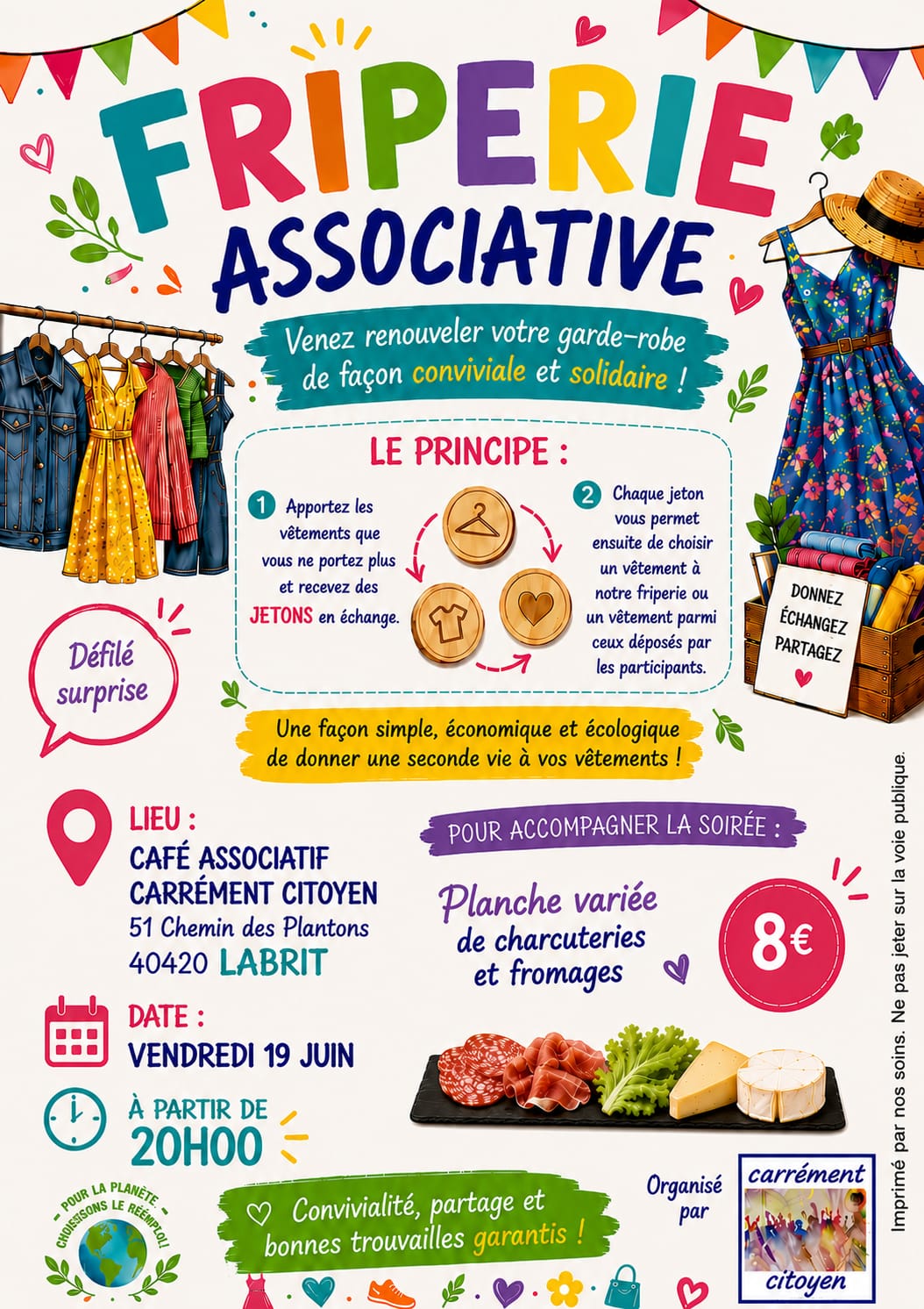 Soirée FRIPERIE