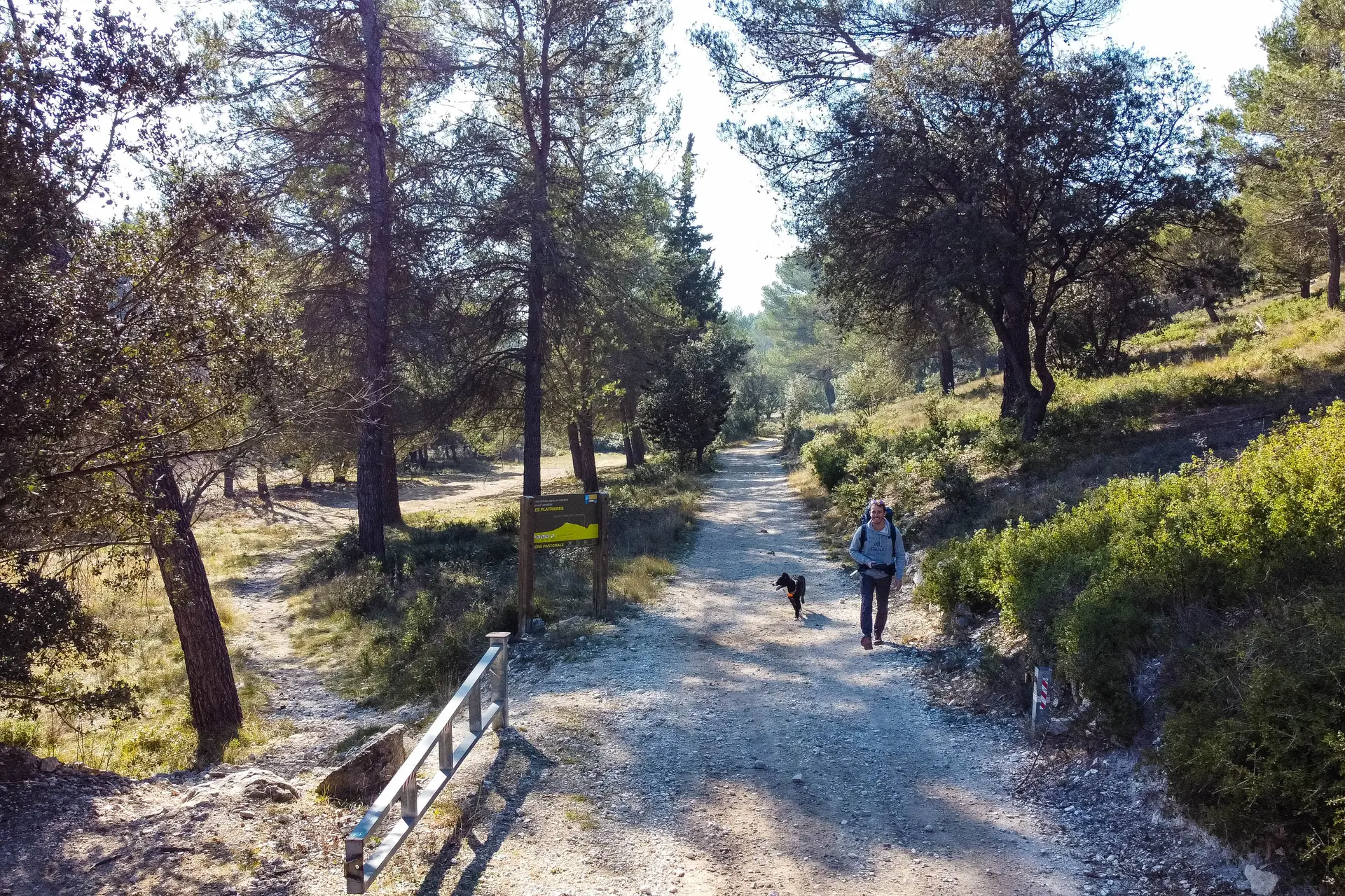 Rando-Douce à Caderousse : L’Ancienne Digue