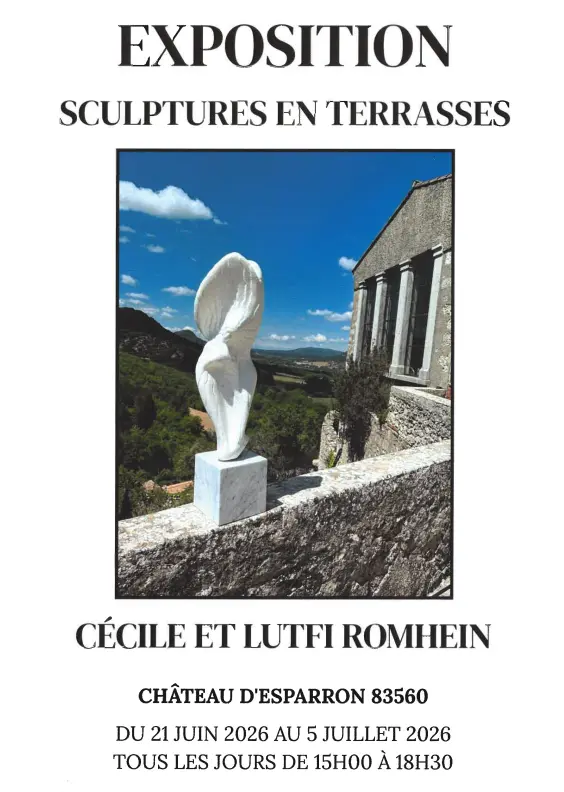 Exposition : Cécile et Lufti Romhein - sculptures