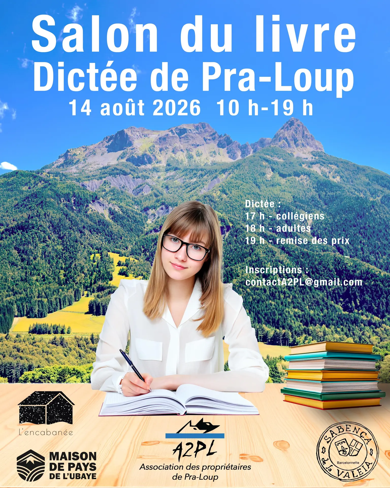 1er Salon du Livre à Pra Loup