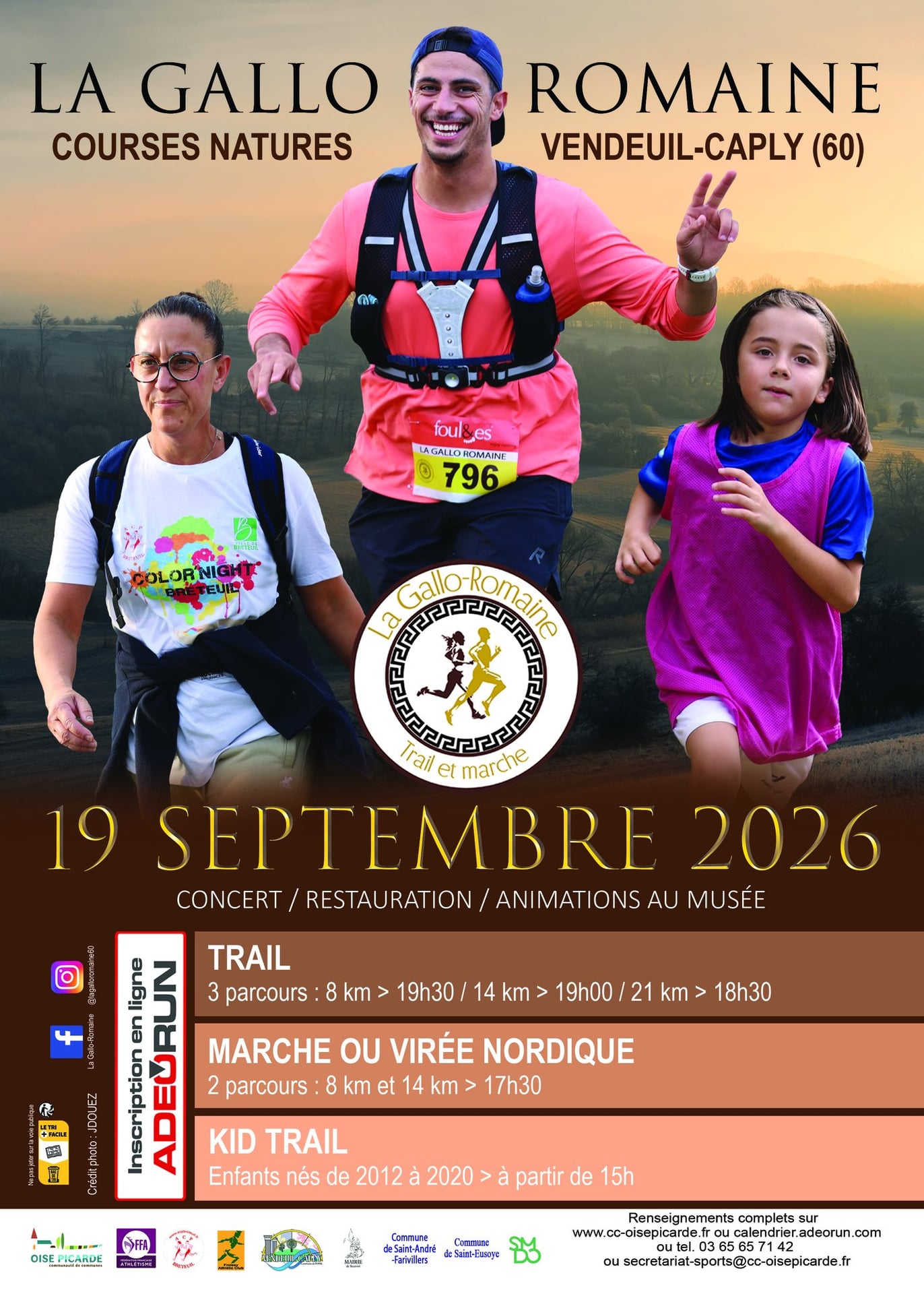 La Gallo-Romaine - Trails et marches