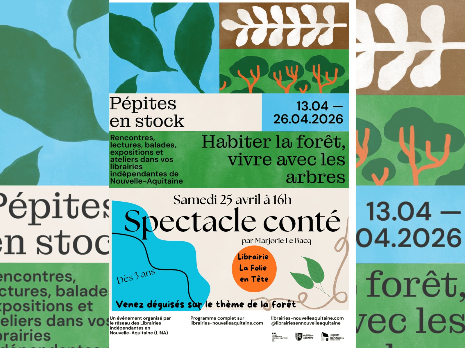 Lecture de conte et spectacle : Habiter la forêt et vivre avec les arbres.