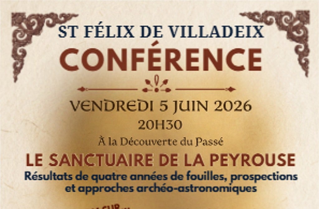 Conférence | Le sanctuaire de la Peyrouse
