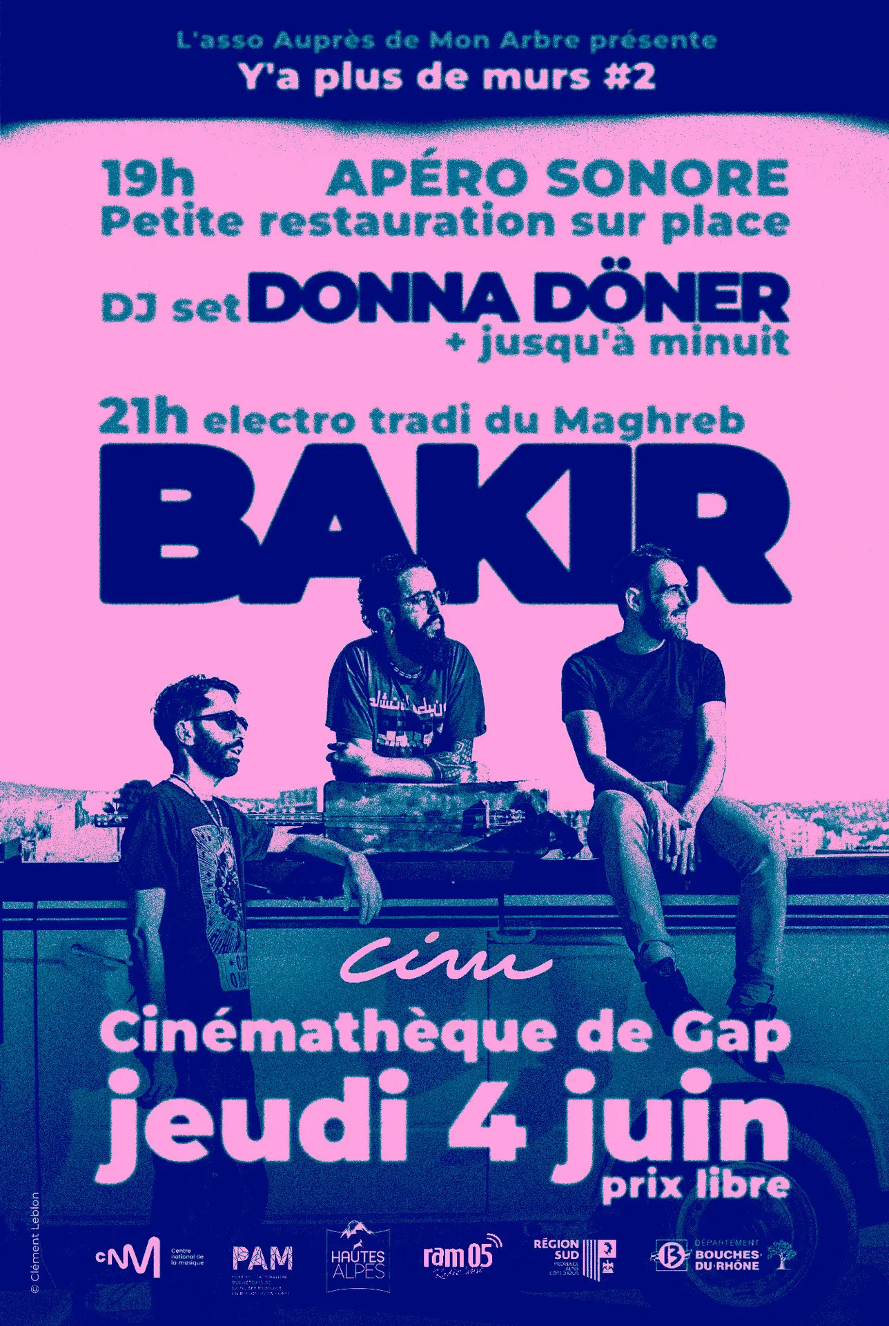 Bakir ✕ Donna Döner Apéro sonore + Concert + DJ set