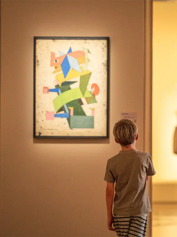 Visite-atelier en famille "Entre les lignes"