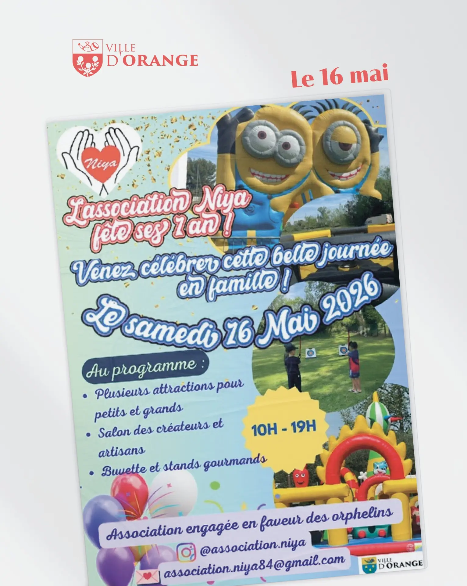 Anniversaire de l'association Niya
