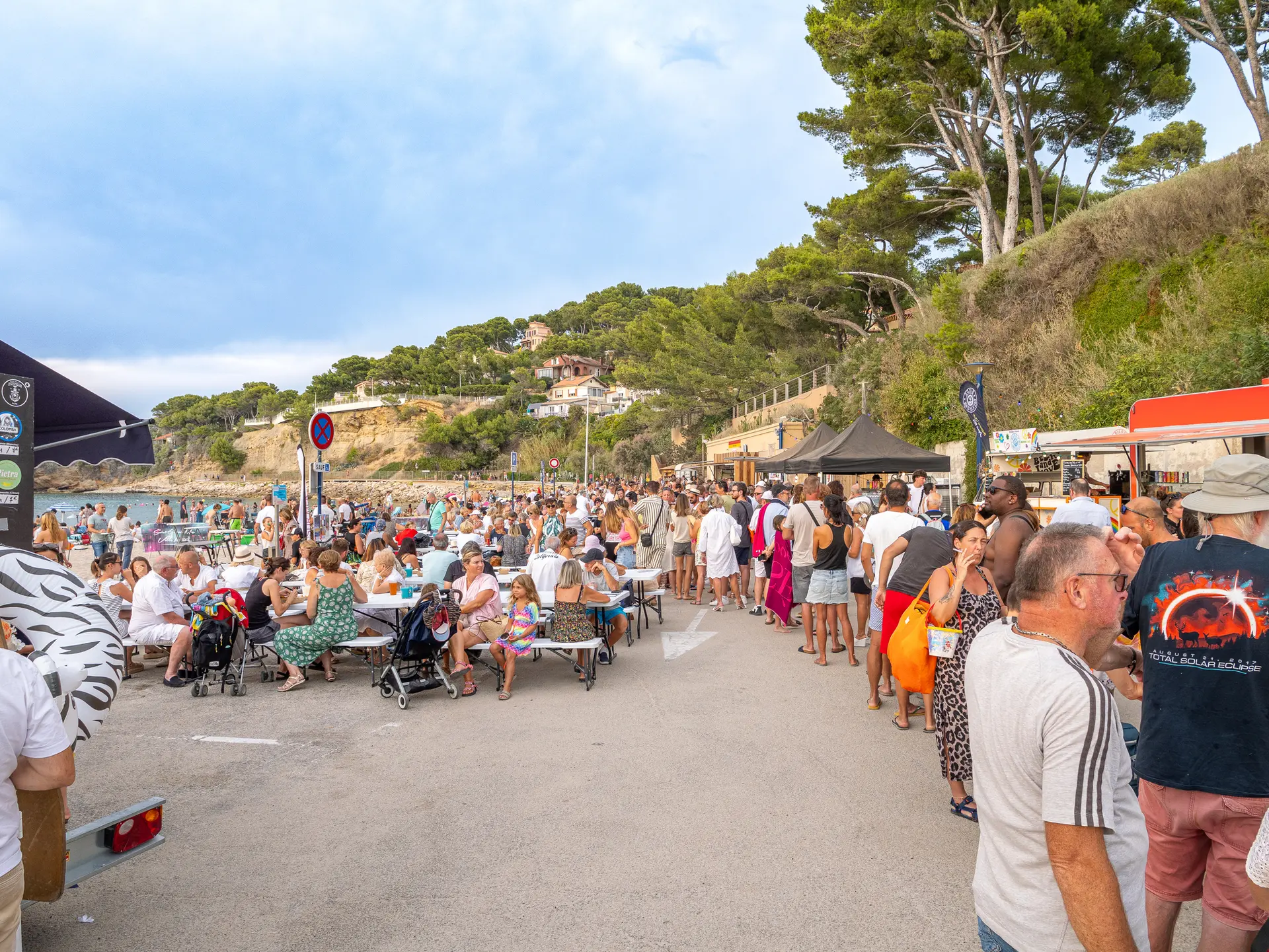 Soirée Sardinade et barbecue,  DJ & DanceFloor on the beach