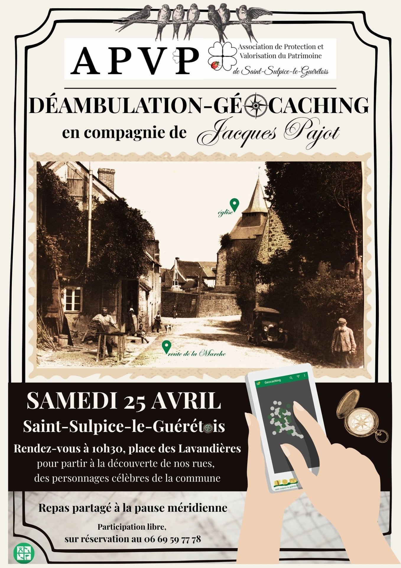 Déambulation-Géocaching