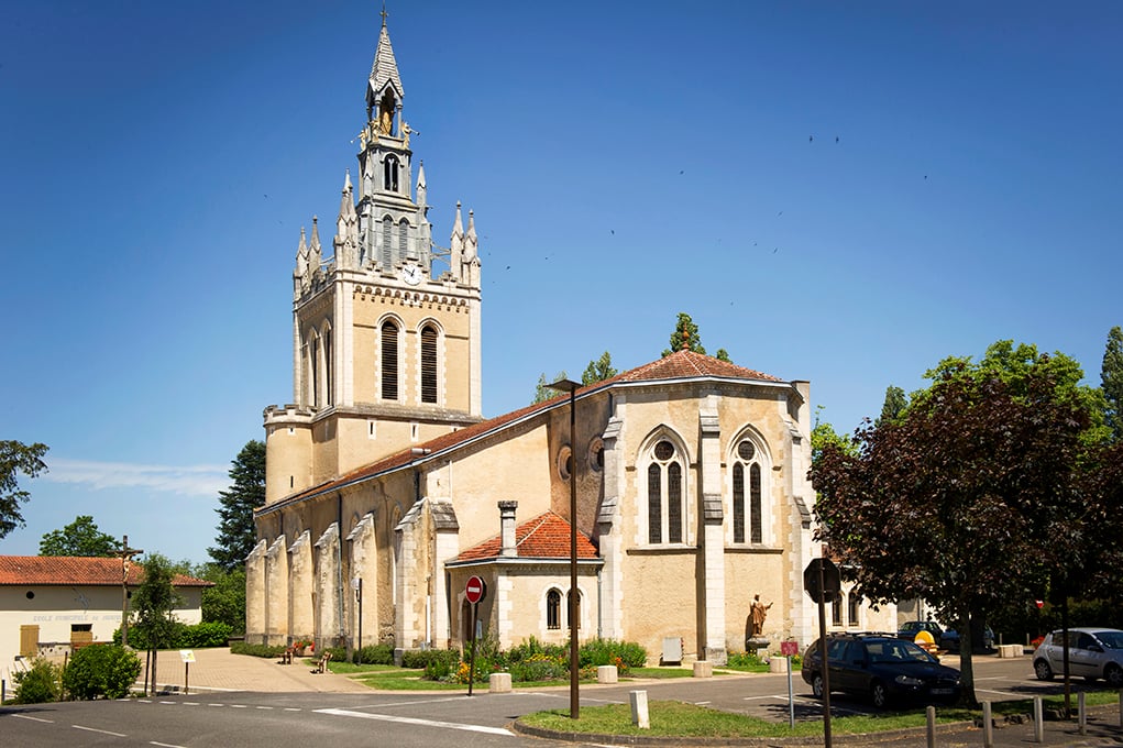 Visite de l'église Notre Dame de Lit