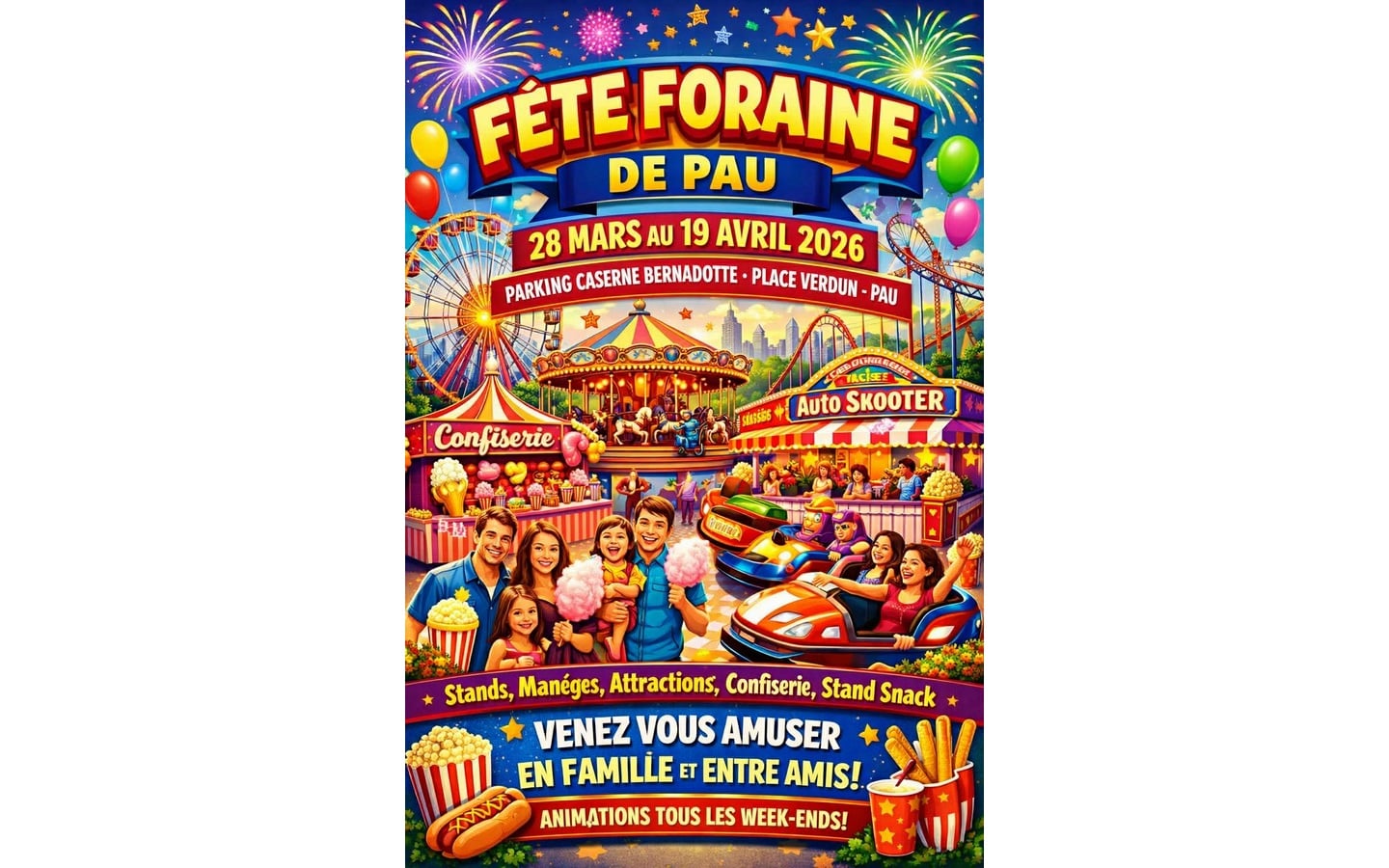 Fête foraine de Pau