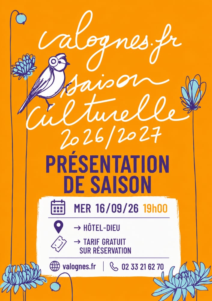 Présentation de la saison culturelle 2026-2027