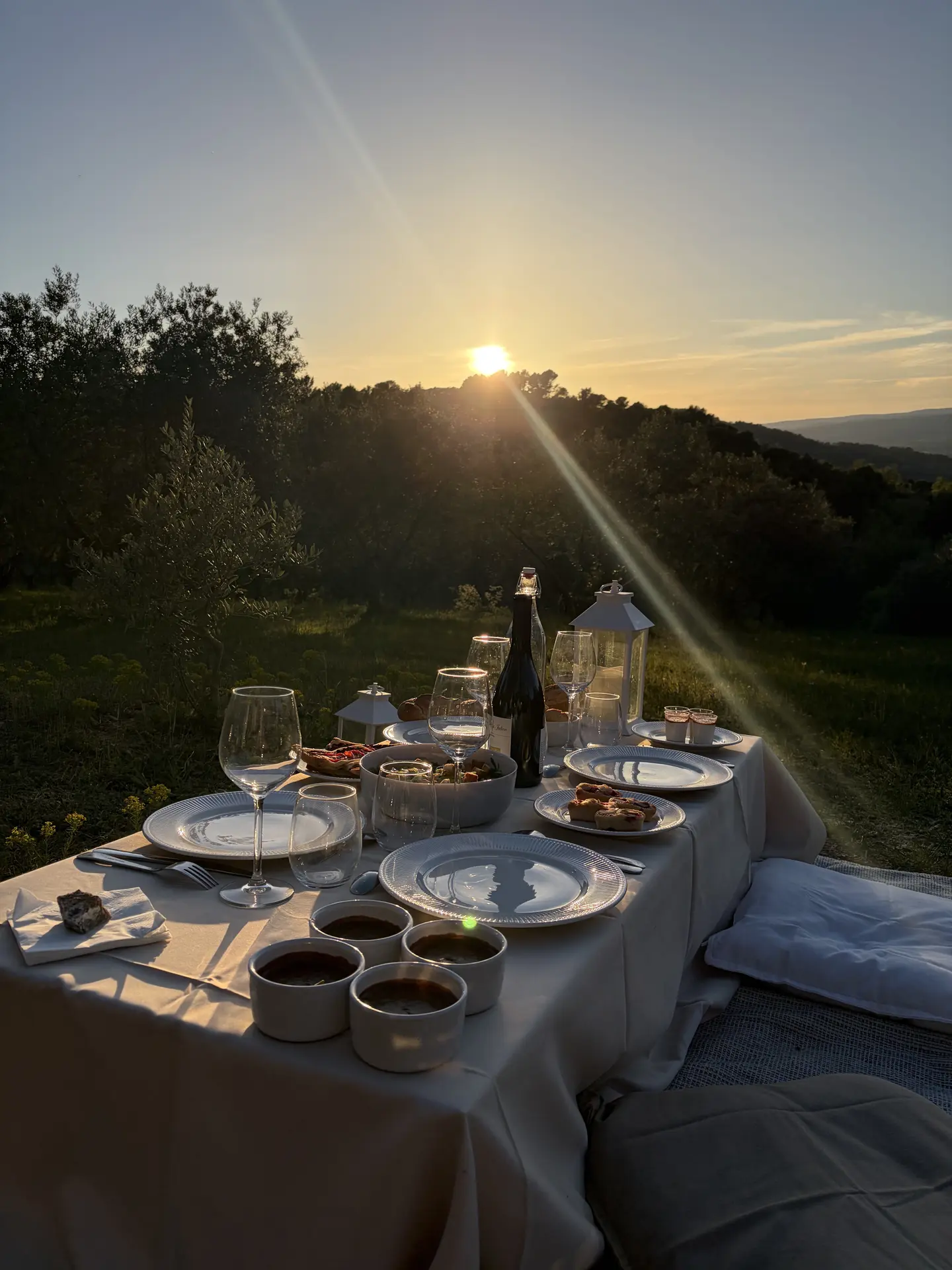 Soirée pique-nique surprise en Luberon