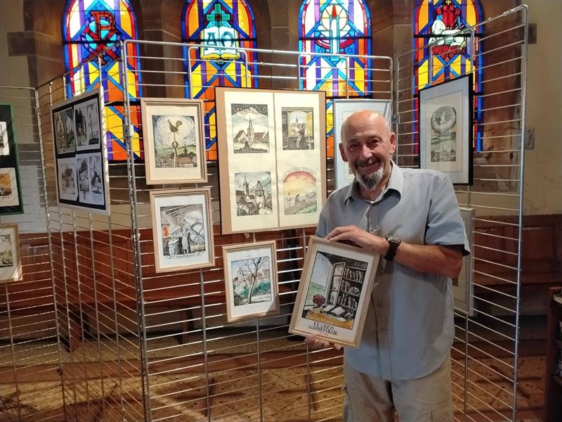 Exposition - Gravures colorisées de Henri Bacher