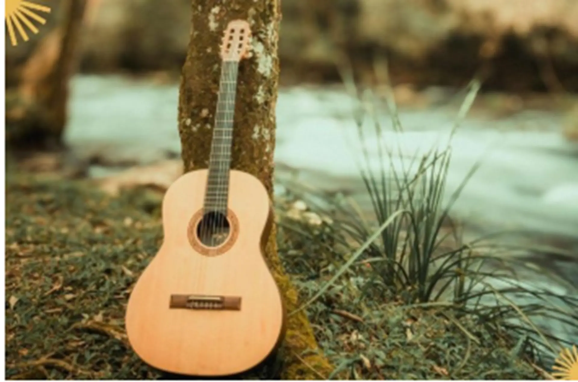 Ma guitare en vacances