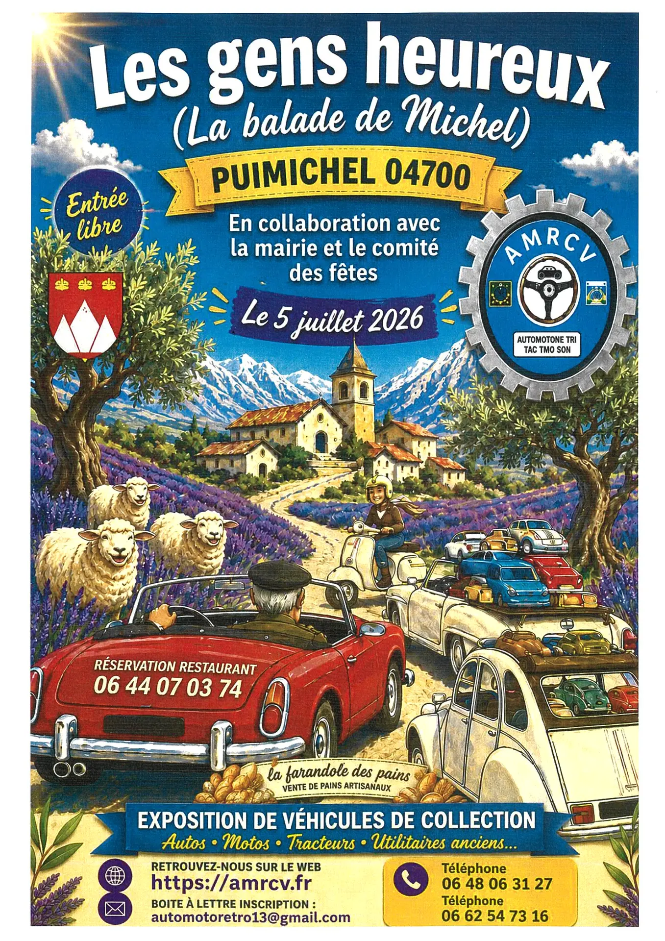 "Les gens heureux" balade de Michel