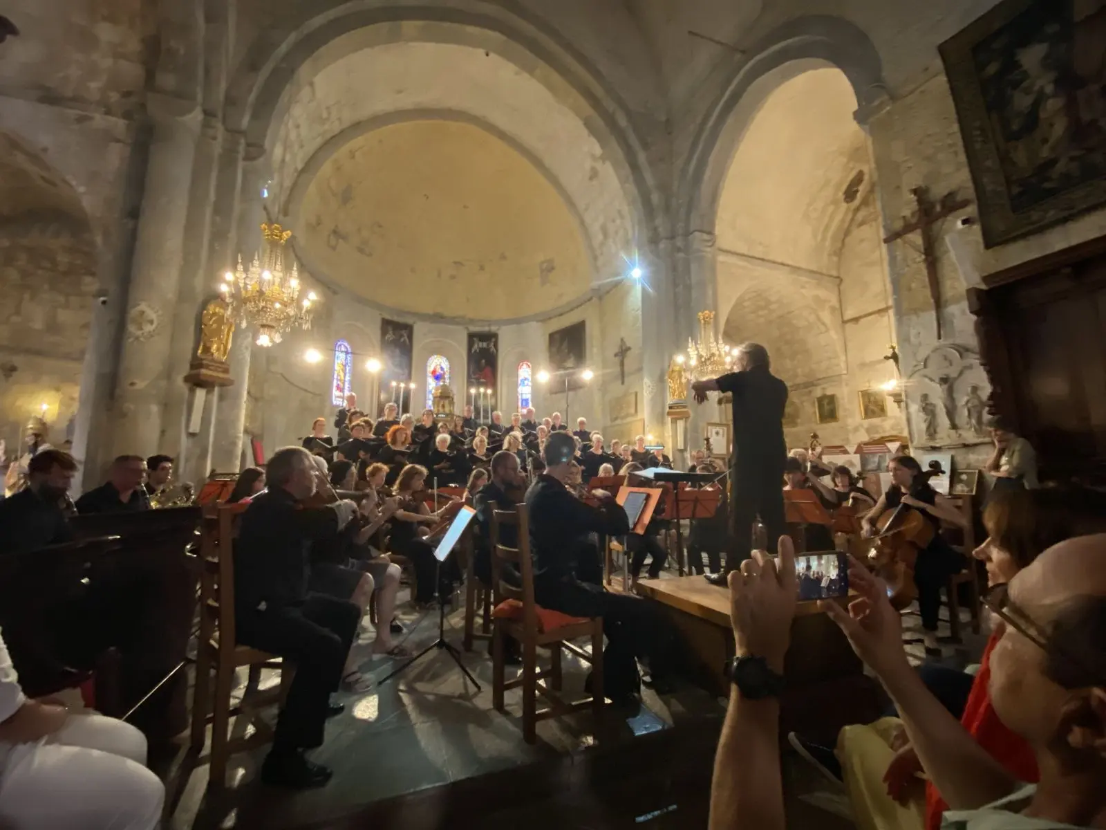 Concert du Chœur  départemental des Alpes de Haute  Provence et l’ensemble baroque Arcadia