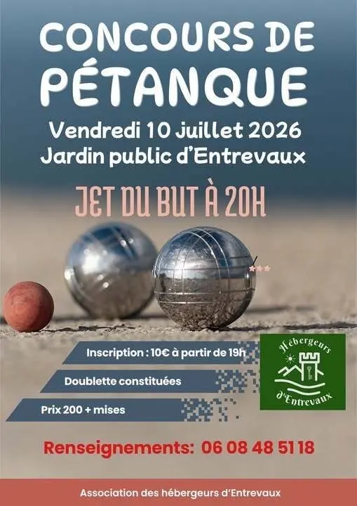 Concours de pétanque