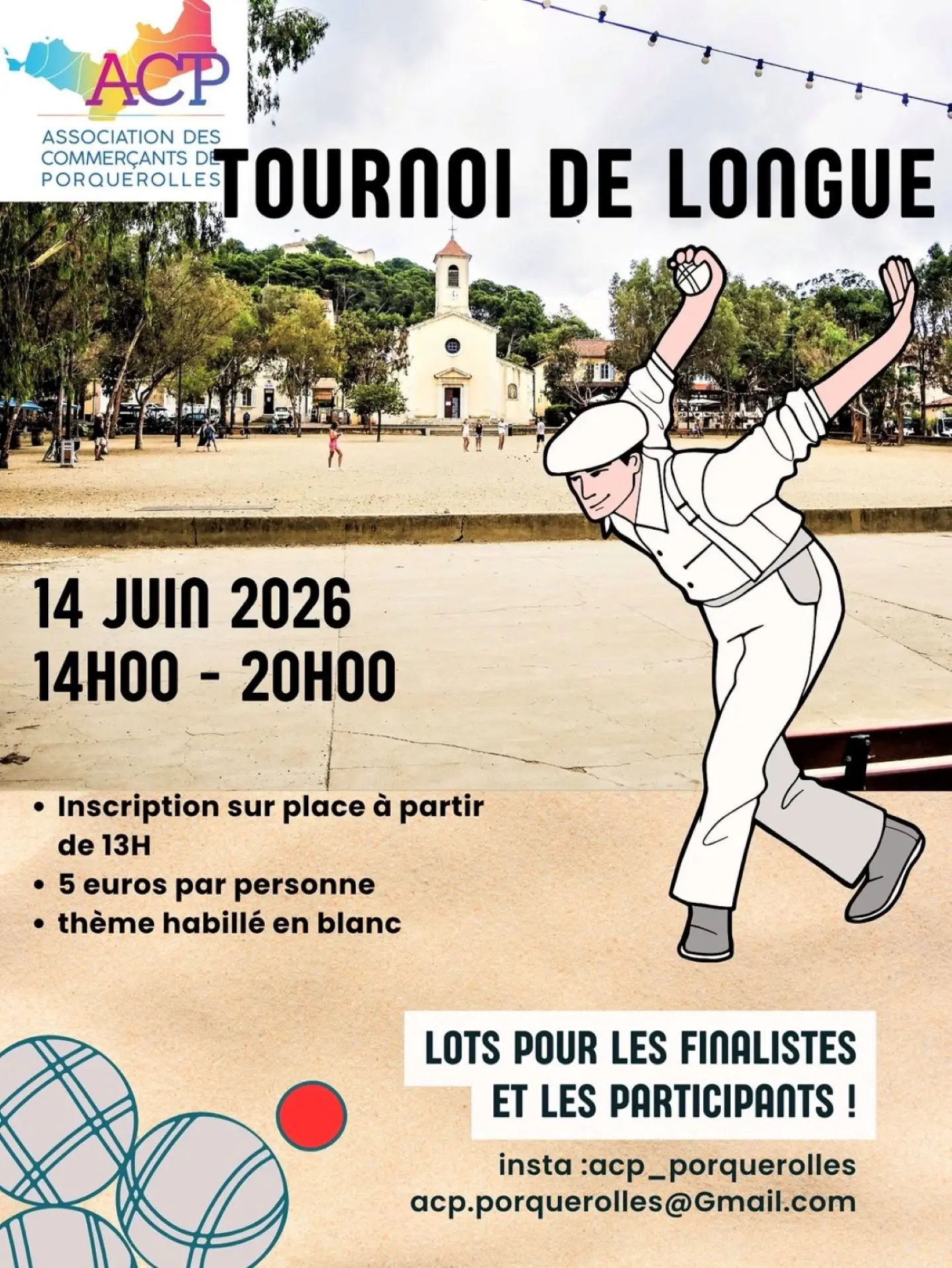Tournoi de longue à Porquerolles