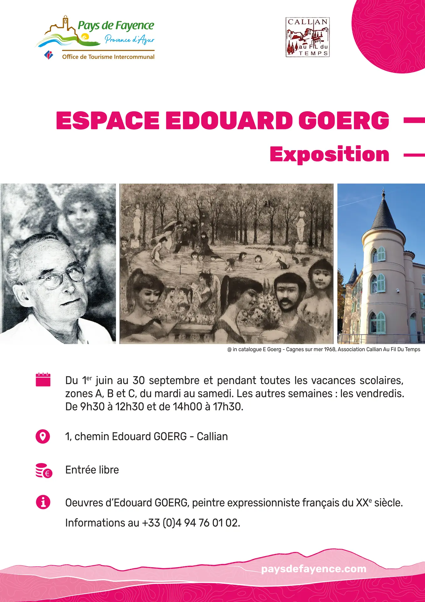 Exposition Edouard GOERG : Anges & Démons