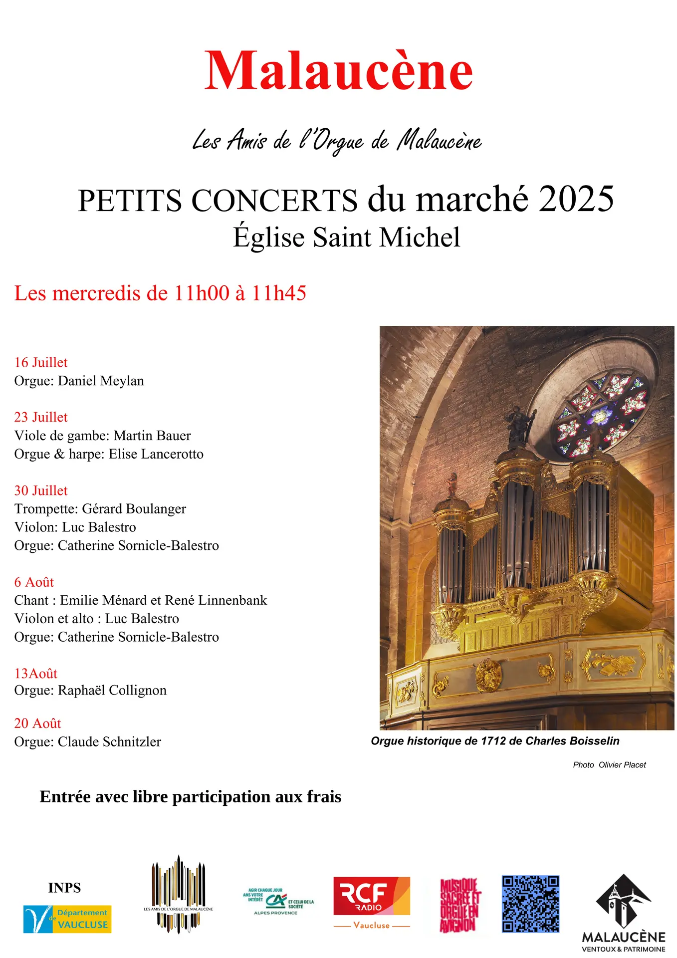 Les petits concerts du marché