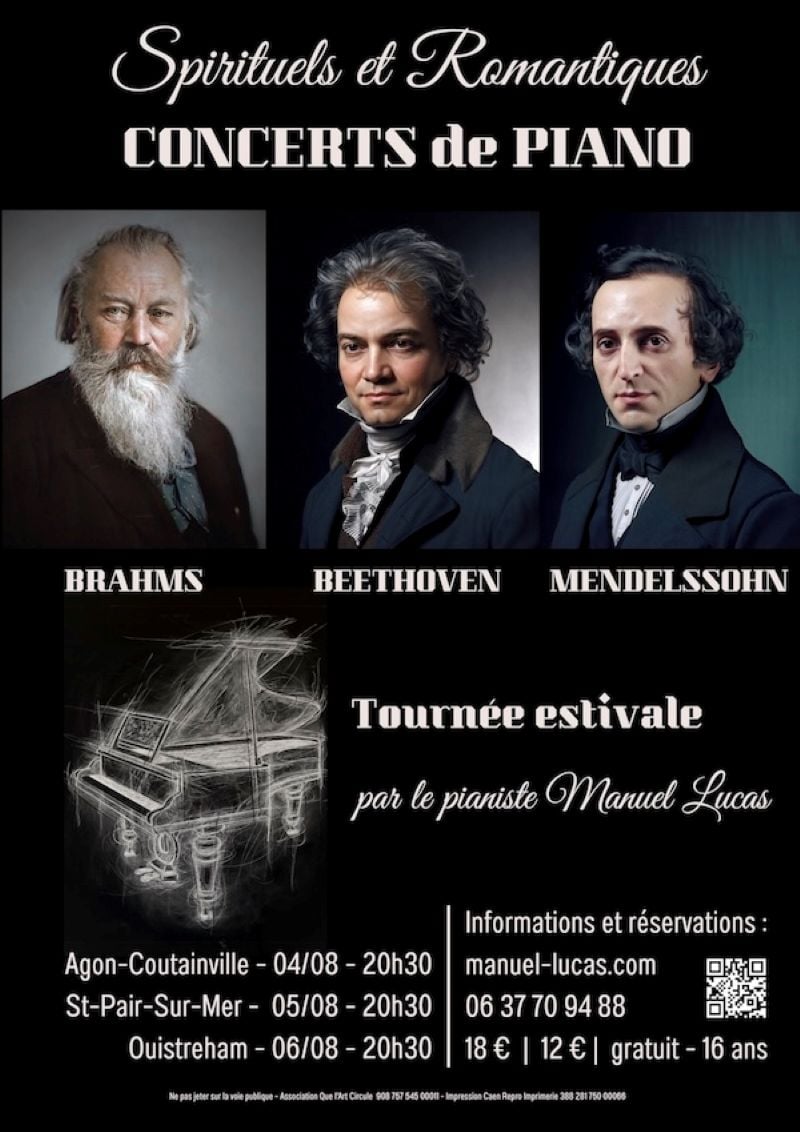 Spirituels et Romantiques au piano
