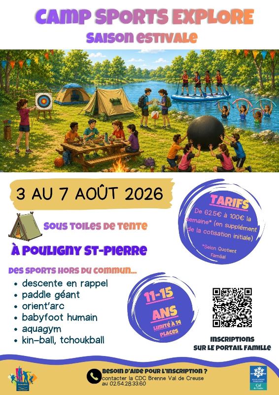 Camp Sport Explore (11-15 ans)