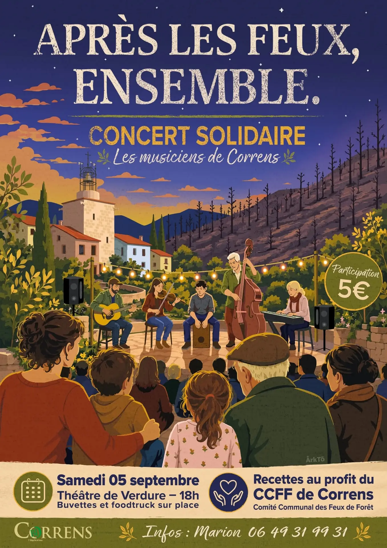 Concert solidaire : Après les feux, ensemble