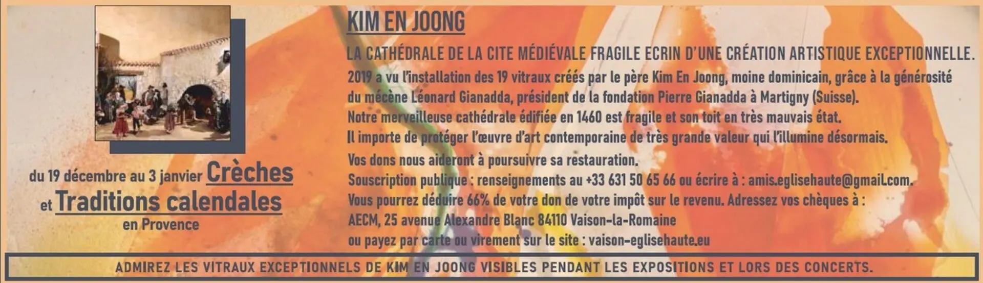 Exposition : Crèches et Noël Provençal - Art dans la Nef