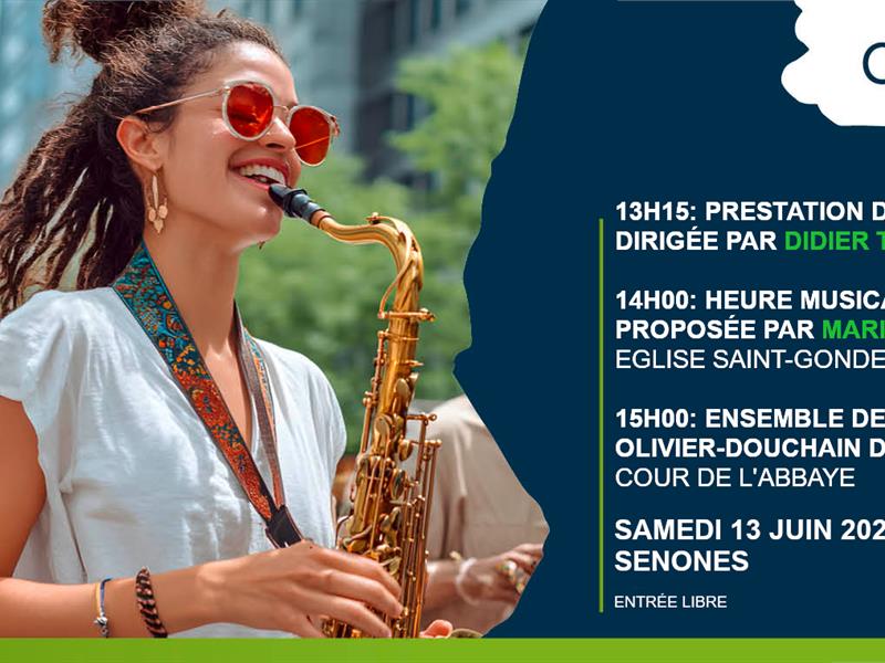 Après-midi musicale à Senones en compagnie des élèves et professeurs du conservatoire