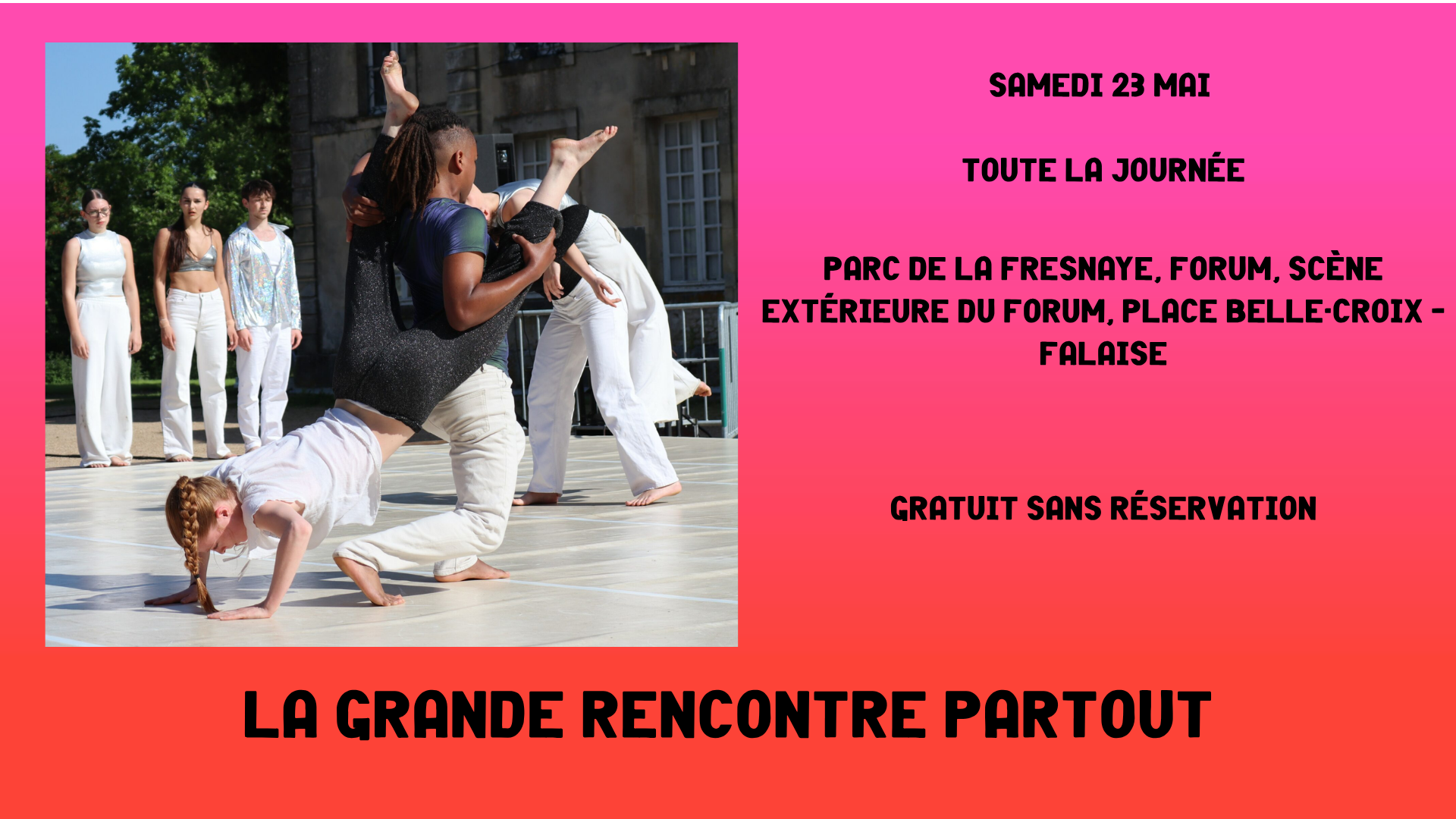 Festival Danser Partout : La Grande Rencontre Partout