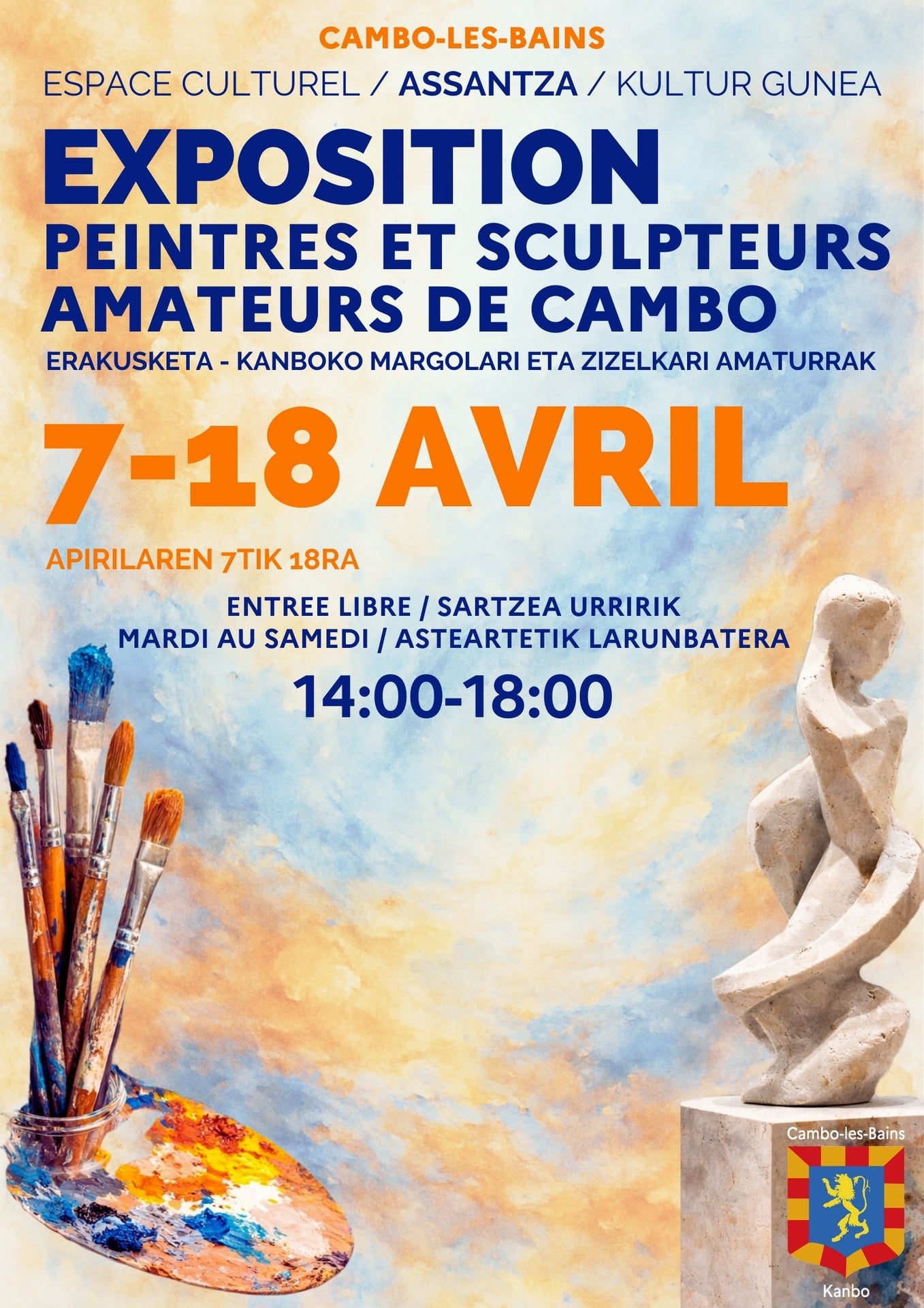 Exposition Peintres et Sculpteurs amateurs de Cambo