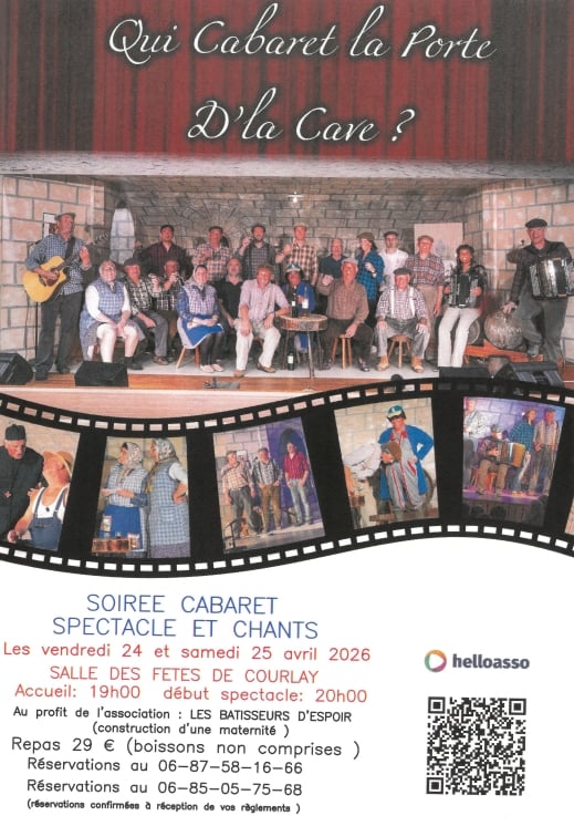 Soirée cabaret - Qui cabaret la porte d'la cave ?
