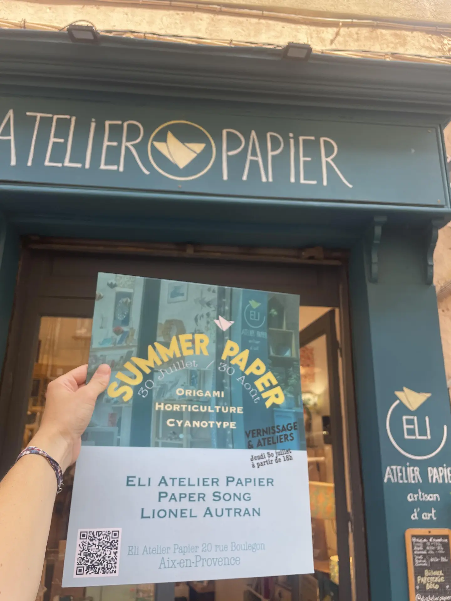 Exposition - Summer Paper /3 ans de la boutique Eli-Atelier Papier