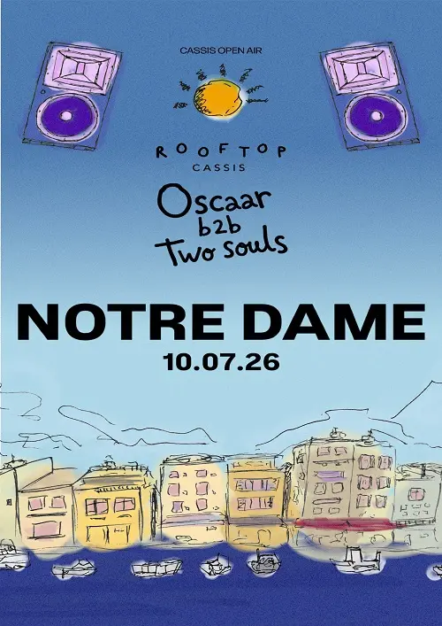 Rooftop Cassis : DJ Notre Dame - Soirée house techno