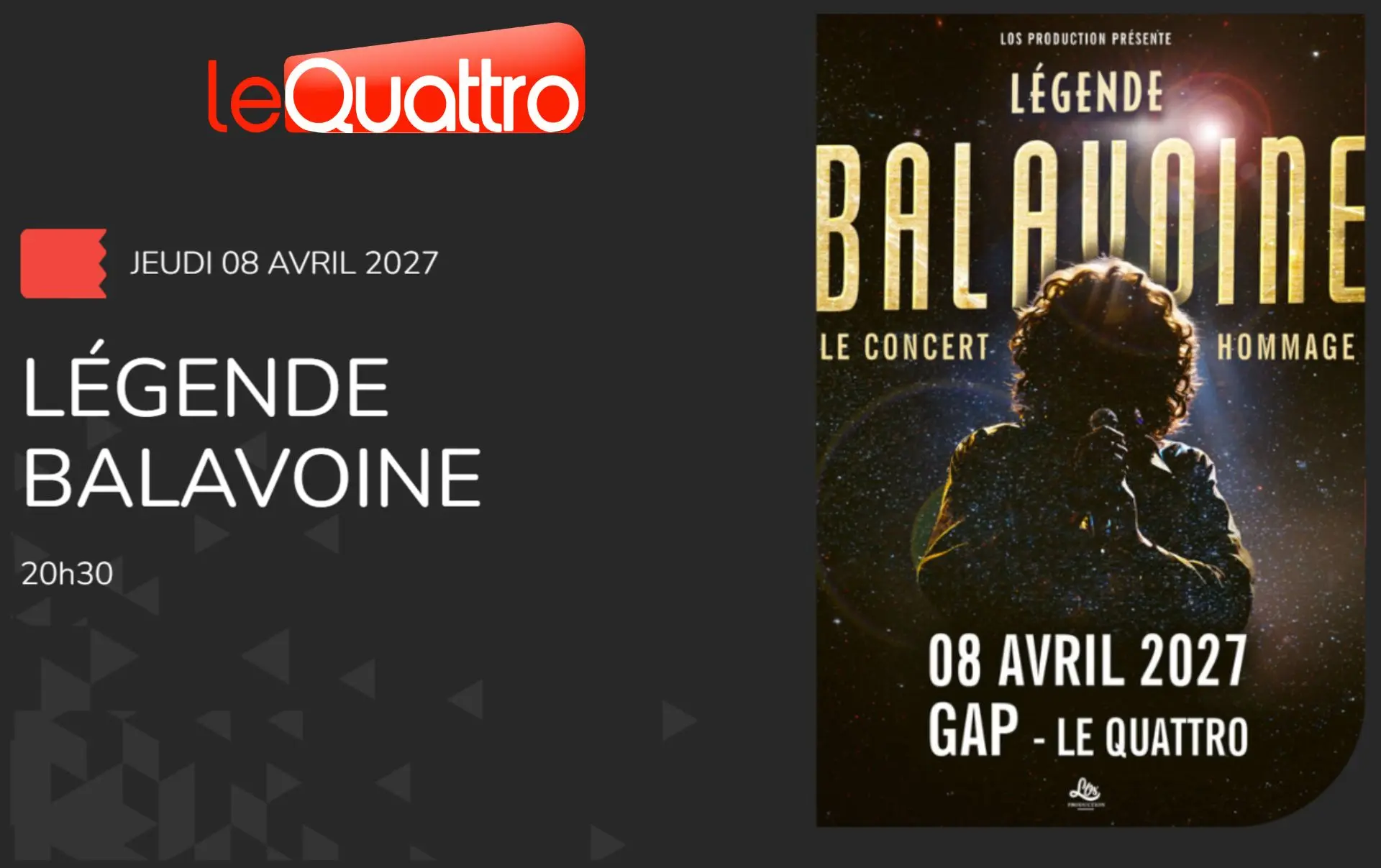 Légende Balavoine