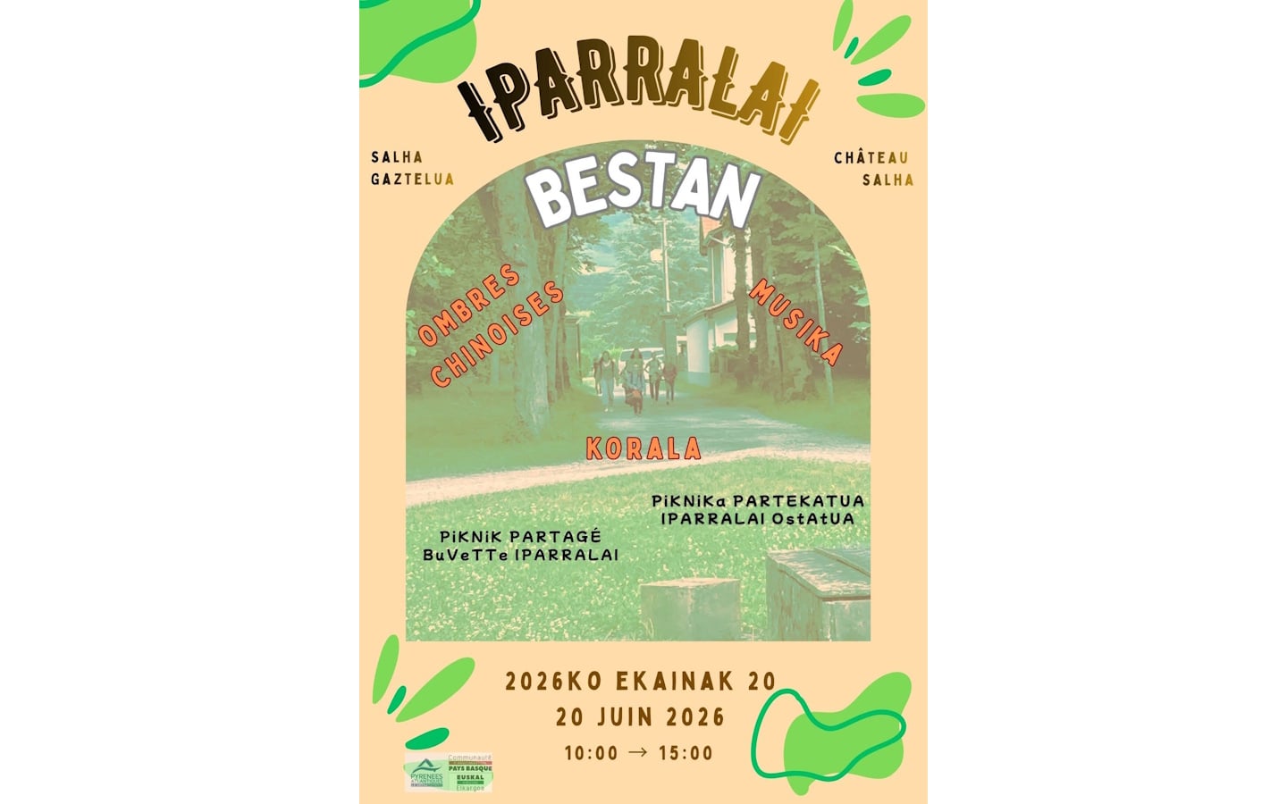 Iparralai bestan : fête de l'école de musique