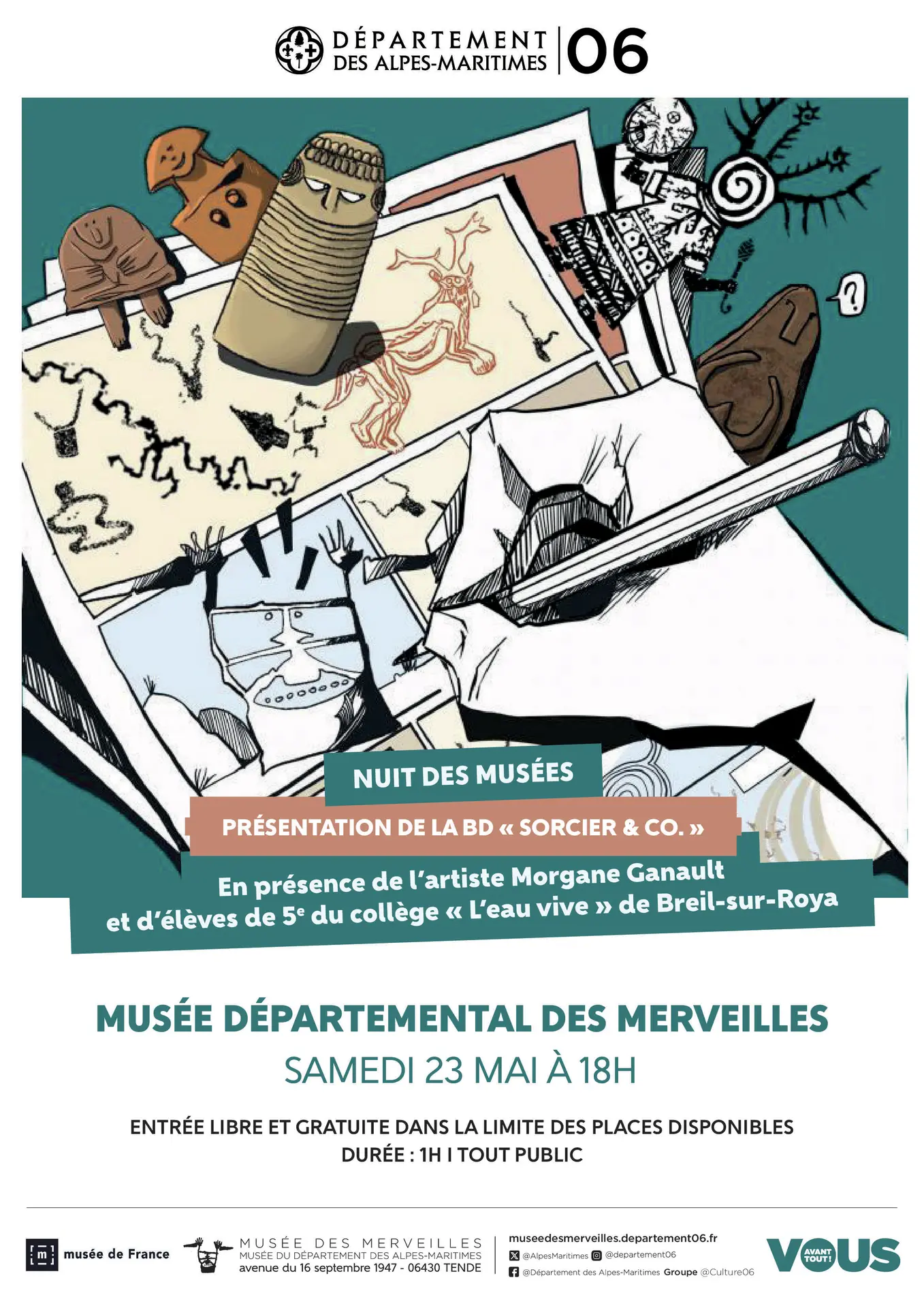 Présentation de la BD "Sorcier & Co"