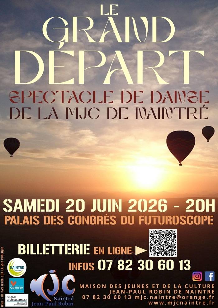 "Le Grand Départ" : spectacle de danse