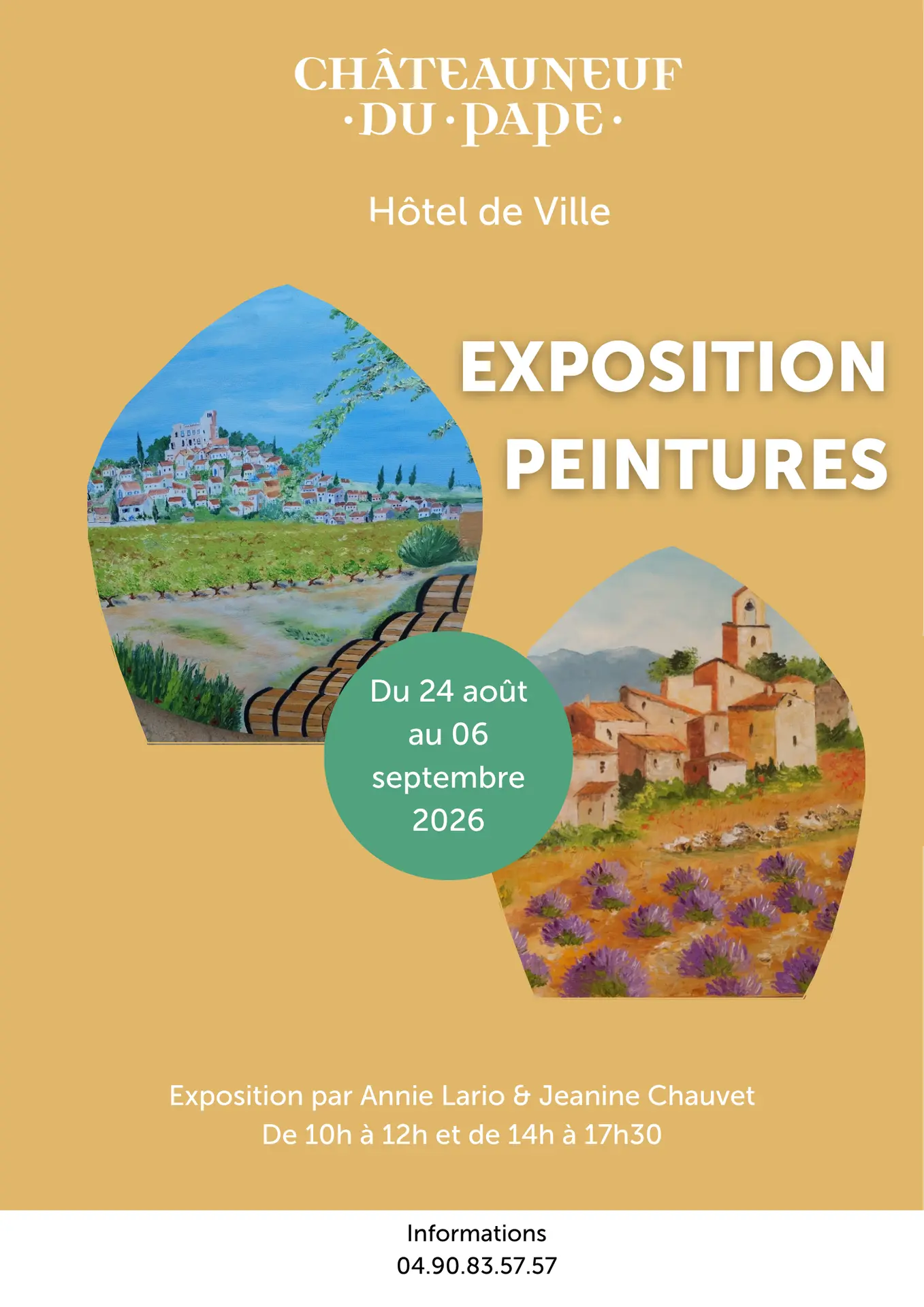 Exposition de Mmes Chauvet & Lario