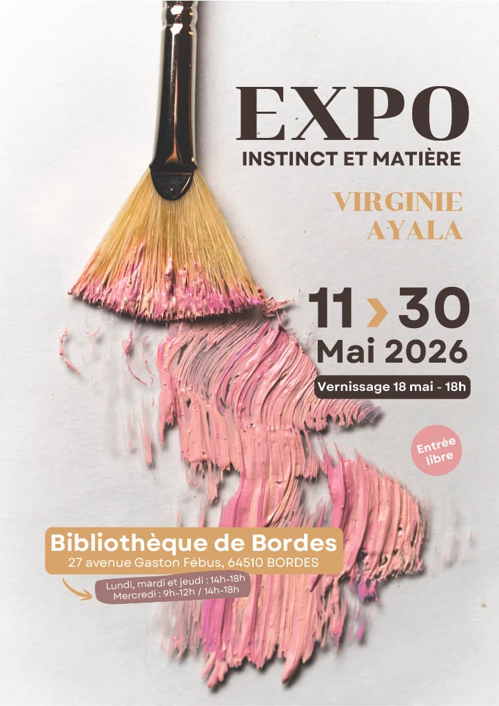 Exposition « Instinct & matière » par Virginie Ayala