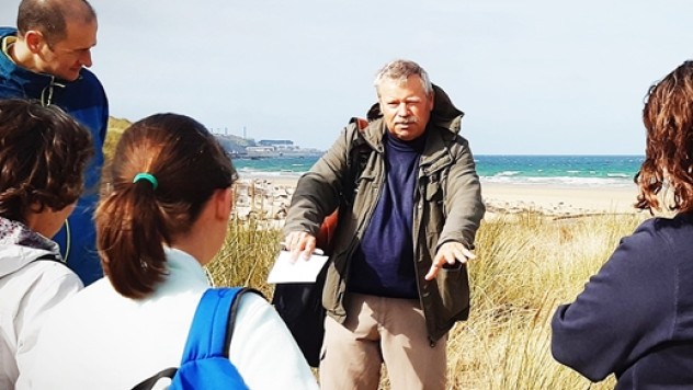 Visite des dunes d'Héauville - CIP EDF