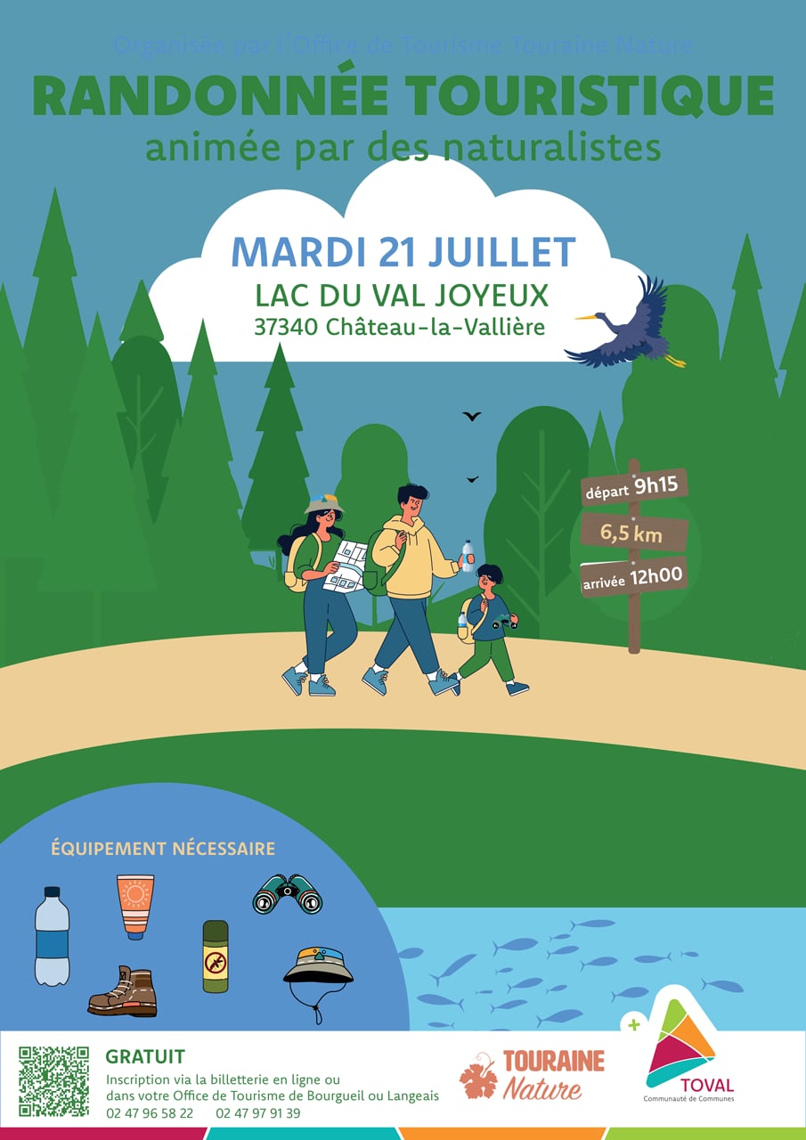 Randonnée Touristique par des naturalistes